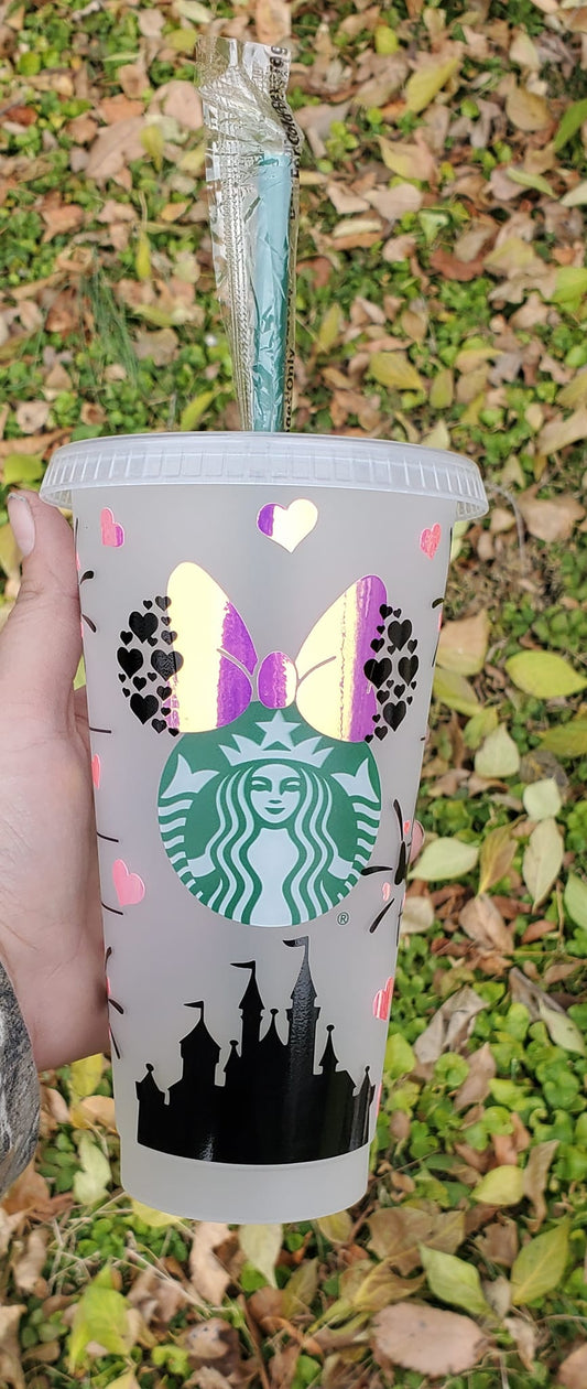 Minni Mouse Starbucks Cold Cup