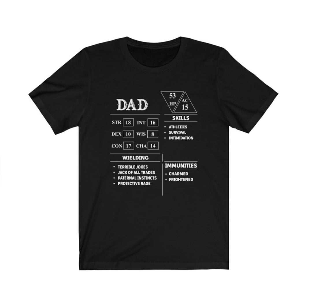 D&D DAD SHIRT