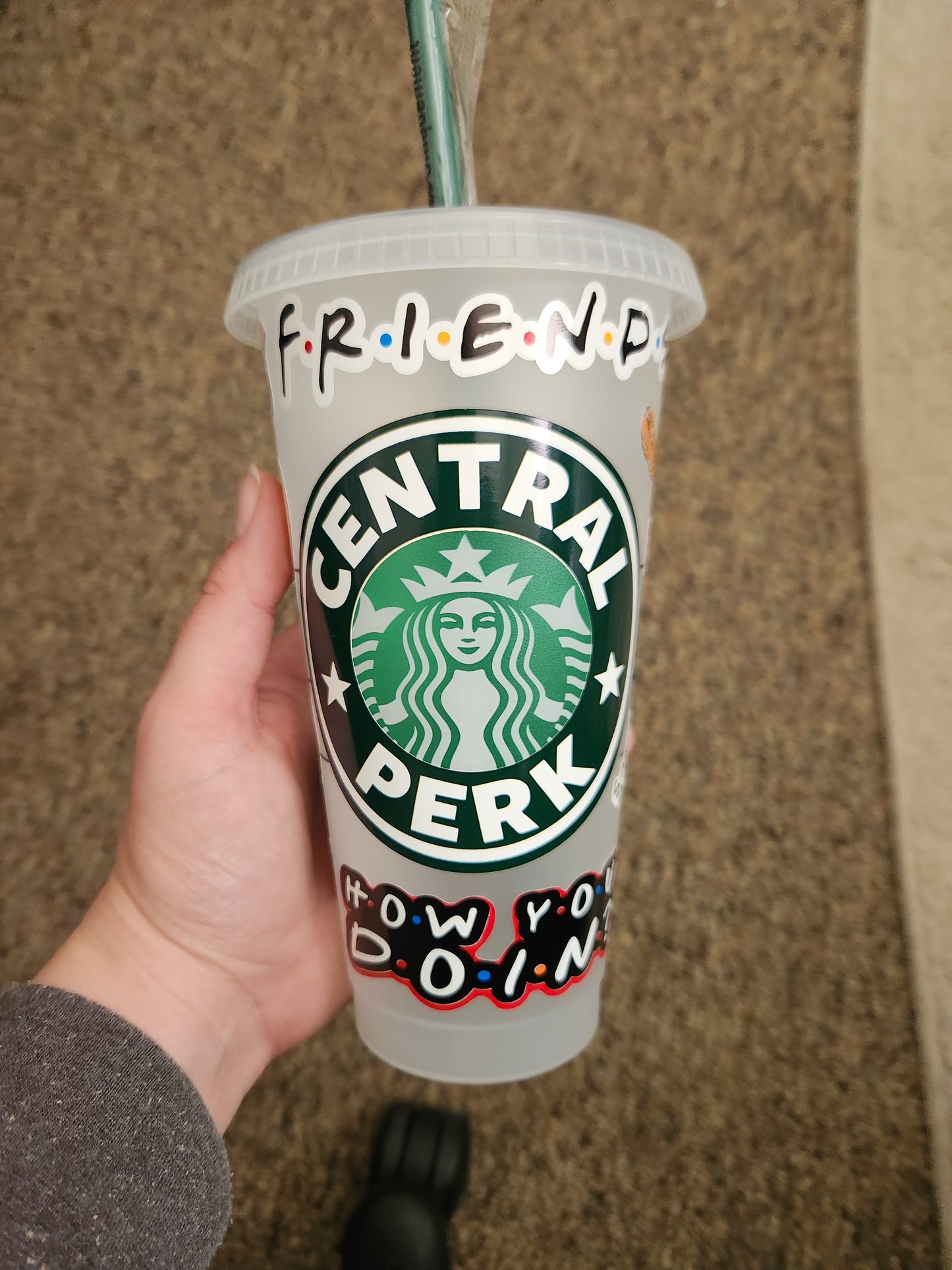 Friends logo cold cup