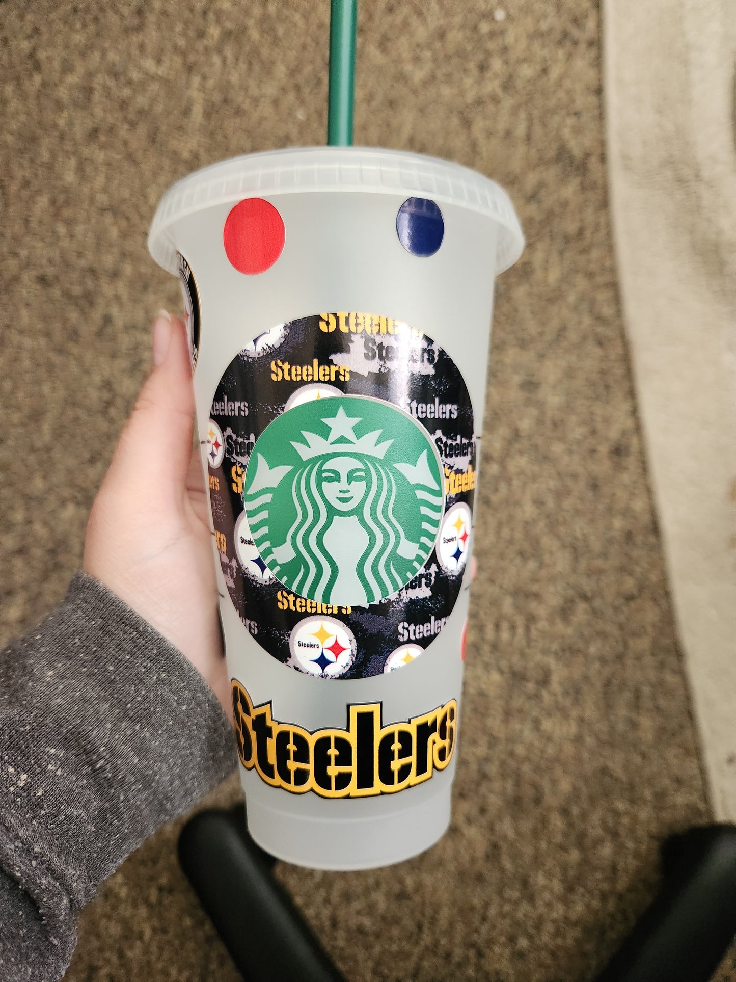 Team logo cold cup