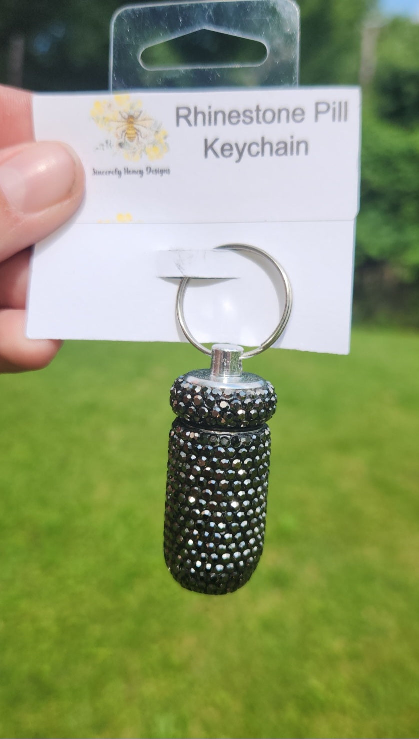 Pill keychain
