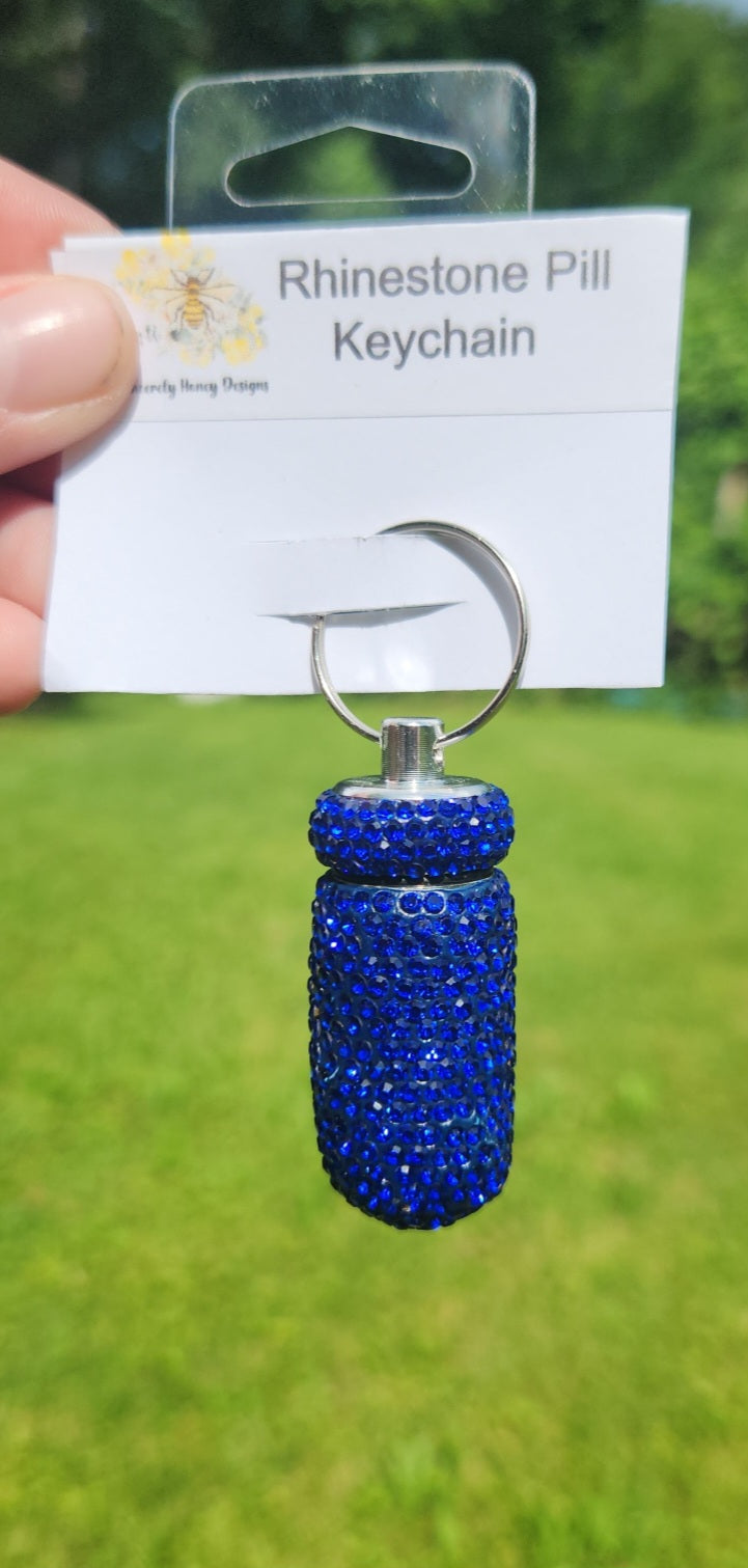 Pill keychain
