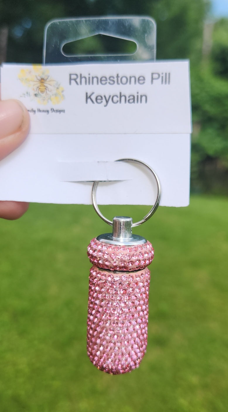 Pill keychain