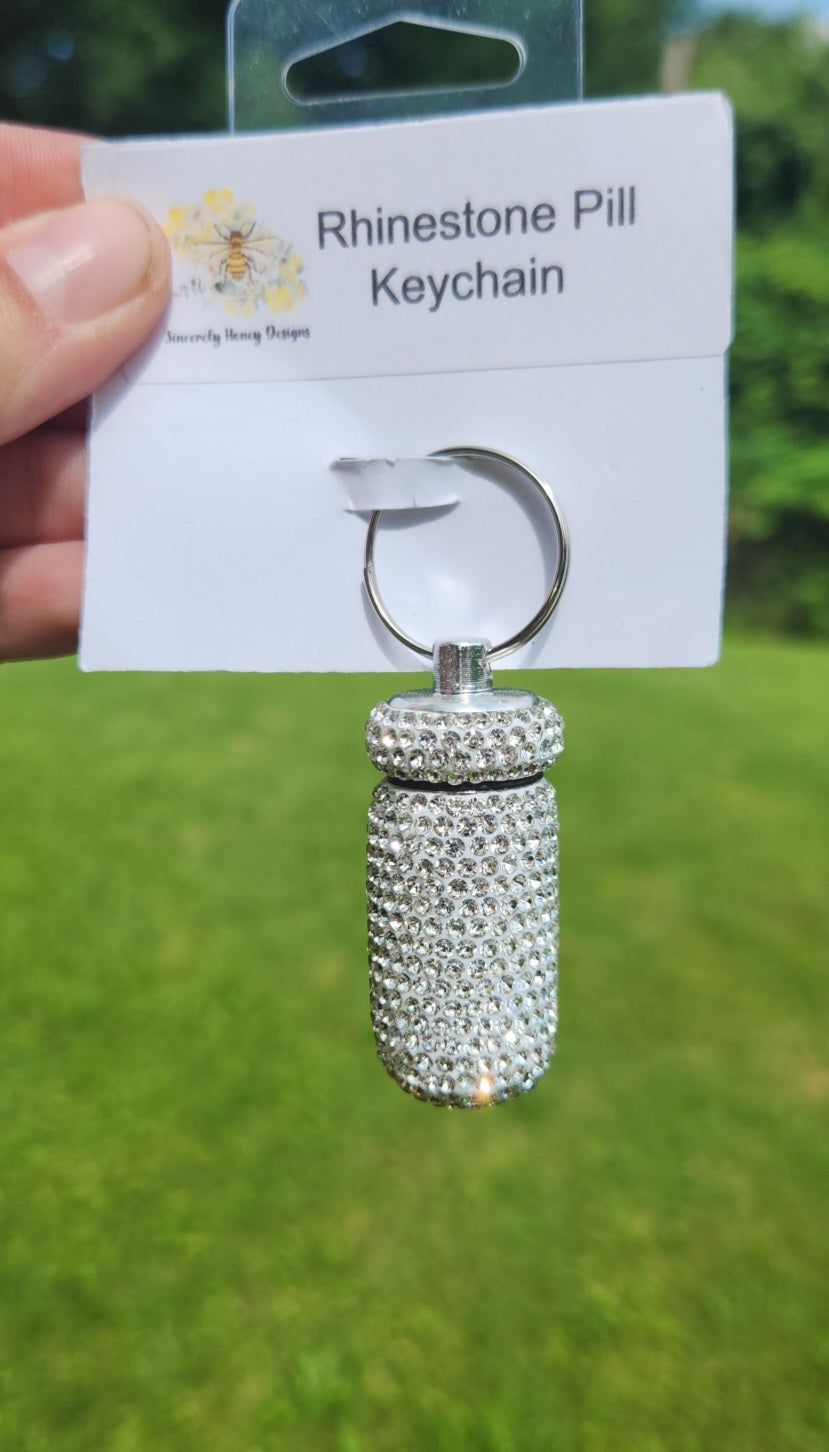 Pill keychain