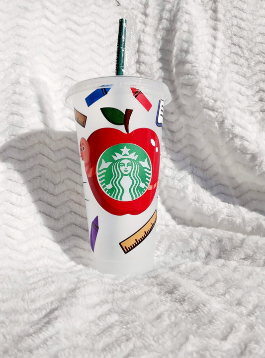 St.Louis Cardinals Starbucks Cold Cup – Sincerely Honey Design